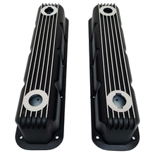 Load image into Gallery viewer, mopar performance magnum valve covers, black powder coat finish, top view