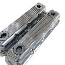Load image into Gallery viewer, mopar performance magnum valve covers, polished, angled view