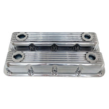 Load image into Gallery viewer, mopar performance magnum valve covers, polished, front view