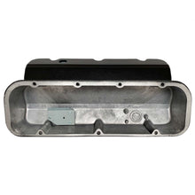 Load image into Gallery viewer, ansen big block chevy valve covers 396 black, underside view