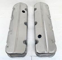 Load image into Gallery viewer, ansen custom engraving, big block chevy valve covers, raw unfinished, top view