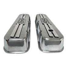 Load image into Gallery viewer, Chevy 454 - Big Block Tall Valve Covers - Engraved Raised Billet - Polished